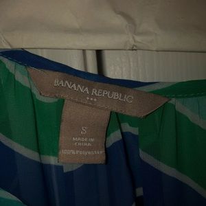 Banana Republic Sheer 3/4 sleeve top